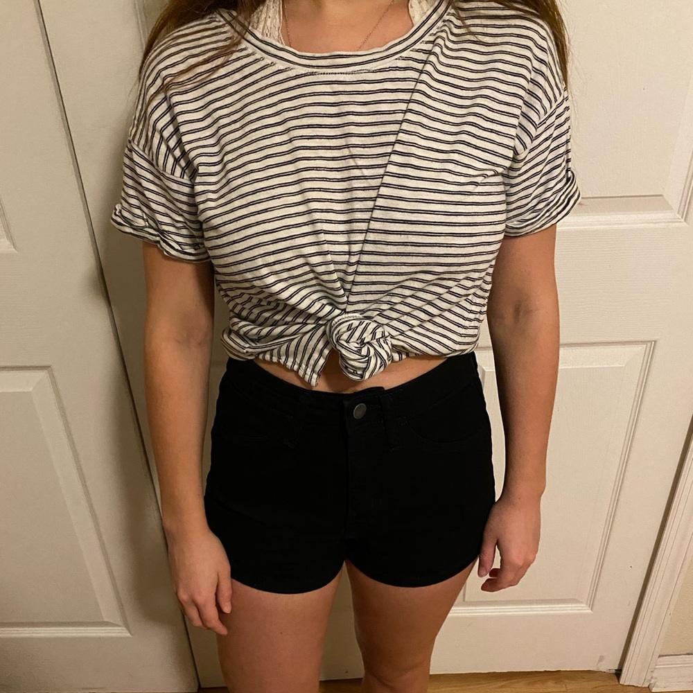 Vintage Wash Striped Tee
